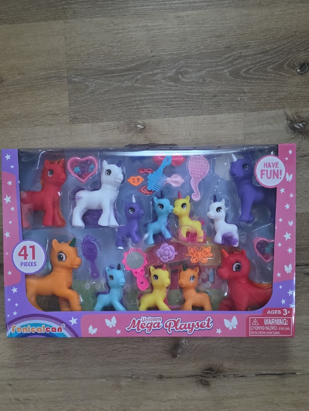 Unicorn Mega Playset - Colorful Assorted Unicorns and Accessories